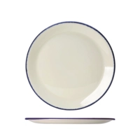 Blue Dapple Assiette coupe plate, Ø 25.25 cm 