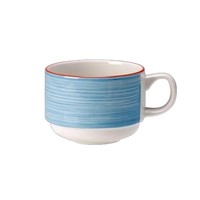Rio Blau Kaffee Obertasse, stapelbar, 17 cl 
