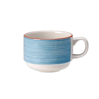 Rio Blau Kaffee Obertasse, stapelbar, 20 cl 