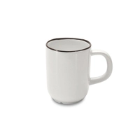 Strok Becher Mug mit Henkel, H: 9.1 cm, 26 cl, 7x11, mahogany