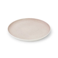 Ela Rosa Teller flach, Ø 23 cm, 7x18, café creme