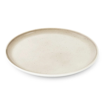 Ela Brun Teller flach, Ø 30 cm, 7x11, mahogany_1