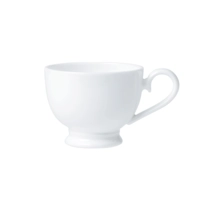 Classic Espresso Obertasse mit Fuss, 9 cl, William Edwards - Bone China 