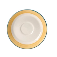 Rio Jaune Slimline Soucoupe à café, Ø 15.25 cm 