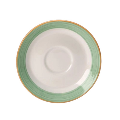 Rio Grün Slimline Kaffee Untertasse, Ø 15.25 cm _1