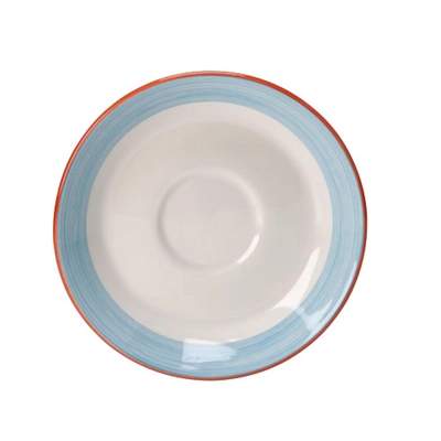 Rio Blau Slimline Kaffee Untertasse, Ø 15.25 cm _1