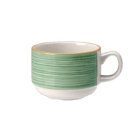 Rio Grün Kaffee Obertasse, stapelbar, 20 cl 