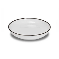 Strok Assiette à bord haut, Ø 27 cm, 8x10, 140 cl, antrasite