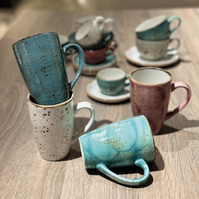 Craft Chope tasse, set 8-piece, 4-colorées _2