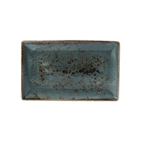 Craft Blue Assiette plate rectangul. 27x16.75cm 