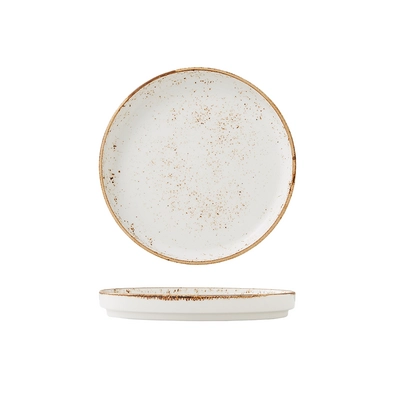 Craft White Assiette plate, Ø 16.5 cm, empilable_1