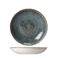 Craft Blue Teller Coupe tief, Ø 25.25 cm 