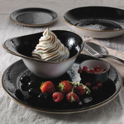 Craft Liquorice Teller Coupe flach, Ø 20.5 cm _2