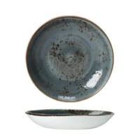 Craft Blue Teller Coupe tief, Ø 25.25 cm 