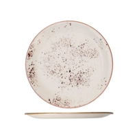 Craft White Assiette coupe plate, Ø 25.25 cm 