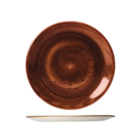 Craft Terracotta Assiette coupe plate, Ø 25.25 cm 
