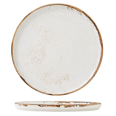 Craft White Assiette plate, Ø 28.5 cm, empilable _1