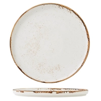 Craft White Assiette plate, Ø 28.5 cm, empilable 