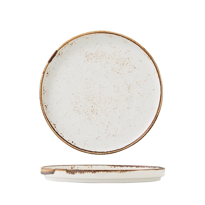 Craft White Assiette plate, Ø 20.25 cm, empilable _1