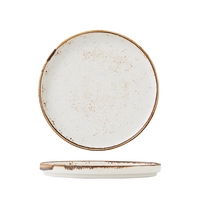 Craft White Assiette plate, Ø 20.25 cm, empilable 
