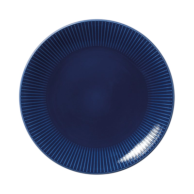 Willow blau Gourmet-Coupeteller, flach, 28 cm Ø _1