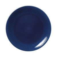 Willow blau Gourmet-Coupeteller, flach, 28 cm Ø 