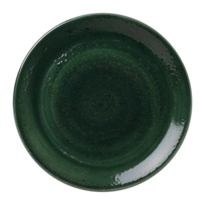 Vesuvius Burnt Emerald Assiette plate coupe Ø 28cm _1