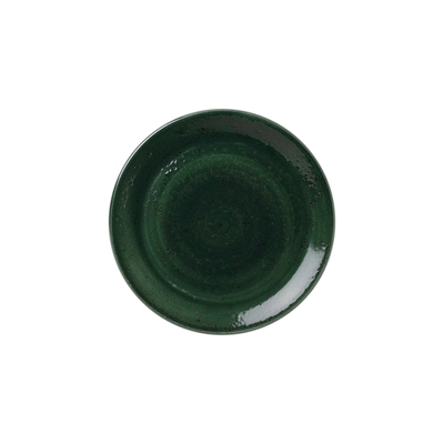 Vesuvius Burnt Emerald Teller Coupe flach 15.25 cm Ø_1
