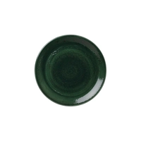 Vesuvius Burnt Emerald Teller Coupe flach 15.25 cm Ø