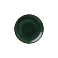 Vesuvius Burnt Emerald Assiette plate coupe, Ø 15.25 cm