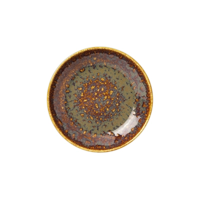 Vesuvius Amber Teller Coupe tief, 13 cm Ø _1