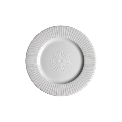 Willow Accent assiette plate, blanc, Ø 18.5 cm _1