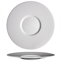 Willow Gourmet assiette plate, blanc, Ø 28.5 cm, avec bord large