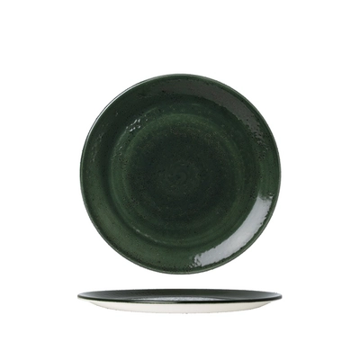 Vesuvius Burnt Emerald Assiette plate coupe Ø 23mm _1