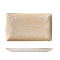 Revolution Sandstone Assiette plate, 27 x 16.75 cm 