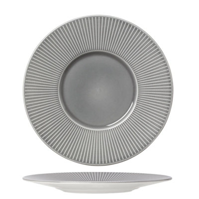 Willow Grey gourmet Assiette plate, Ø 28.5 cm, avec bord medium_1
