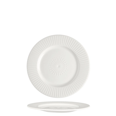 Willow Accent Teller flach, weiss, Ø 18.5 cm _1