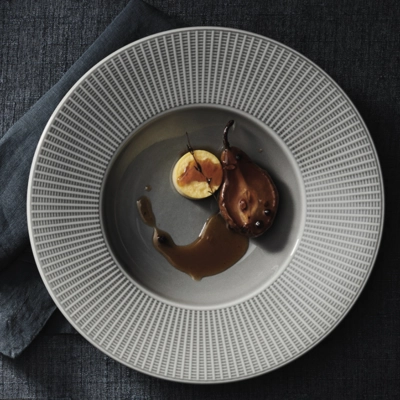 Willow Grey gourmet assiette creuse, Ø 28.5 cm _2