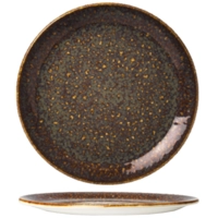 Vesuvius Amber Teller Coupe flach, Ø 30 cm  