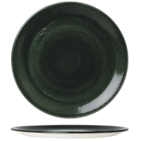 Vesuvius Burnt Emerald Teller Coupe flach, Ø 30 cm  