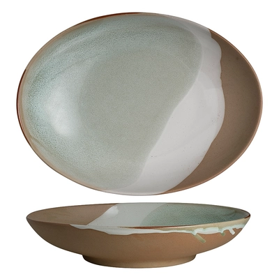 Forager Nest Assiette creuse ovale, 30.5 x 23.5 cm _1