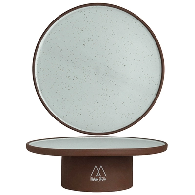 Maham Spice Sea Salt Podest Ø 15.25 cm, H: 4.5 cm, Stoneware_1