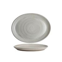Maham Carnaby Dove Assiette ovale 20.25 x 15.25 cm Stoneware