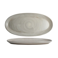 Maham Carnaby Dove Assiette ovale 28 x 14 cm, Stoneware
