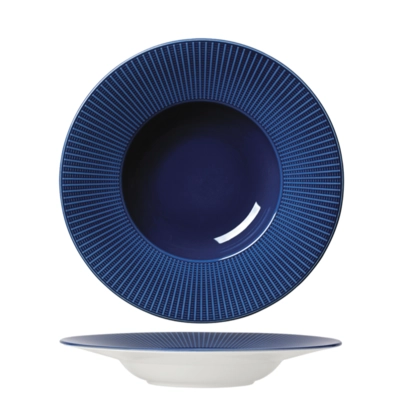 Willow Azure Teller Gourmet coupe tief, Ø 28.5 cm _1