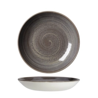 Revolution Granite Assiette creuse, Ø 25.25 cm 