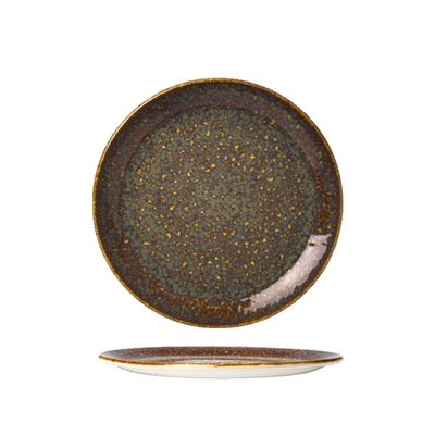 Vesuvius Amber Assiette plate coupe, Ø 25.25 cm _1
