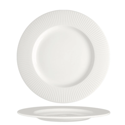 Willow Gourmet assiette plate blanc, Ø 28.5 cm _1