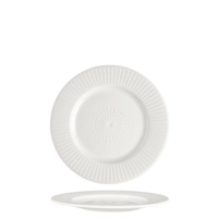 Willow Accent Teller flach, weiss, Ø 18.5 cm 