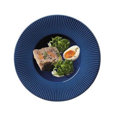 Willow Azure Teller Gourmet coupe tief, Ø 28.5 cm _2